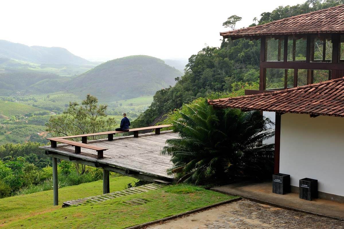 Kenzen, no Mosteiro Zen Budista Morro da Vargem, em Ibiraçu-ES.